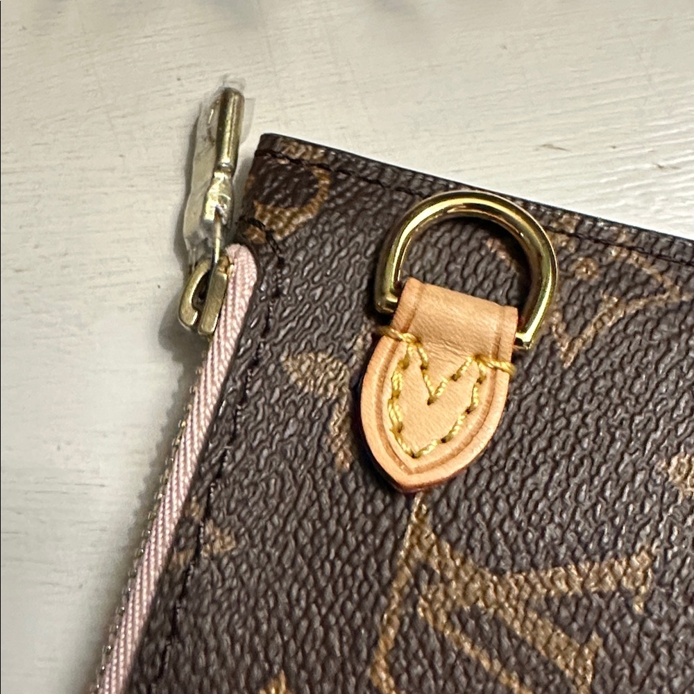 Nwots Authentic Louis Vuitton Neverful Large Pouch Clutch - Picture 9 of 9